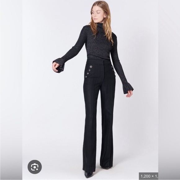 Veronica Beard Metallic Threads Turtleneck - Picture 8 of 13